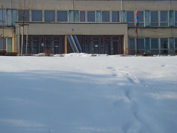 Naše škola v zimě