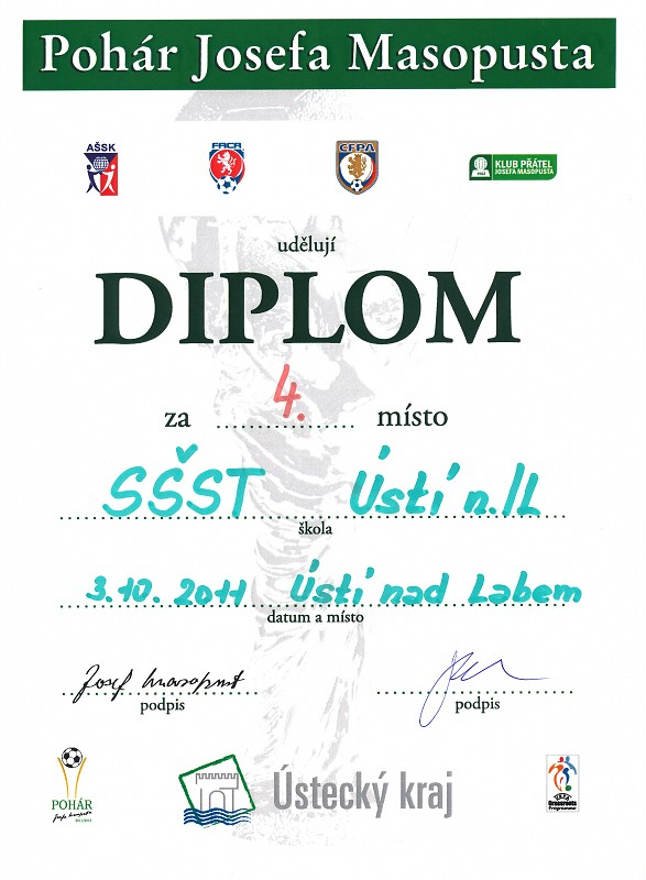 Turnaj SŠ v kopané