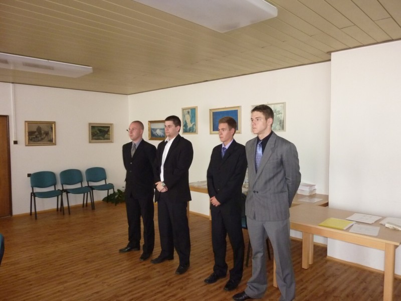 Maturitní zkoušky na sekci T