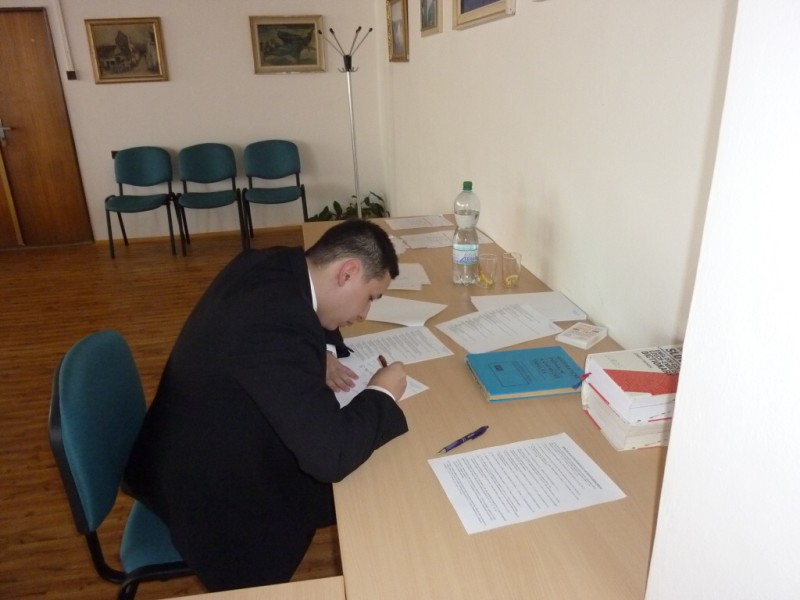 Maturitní zkoušky na sekci T