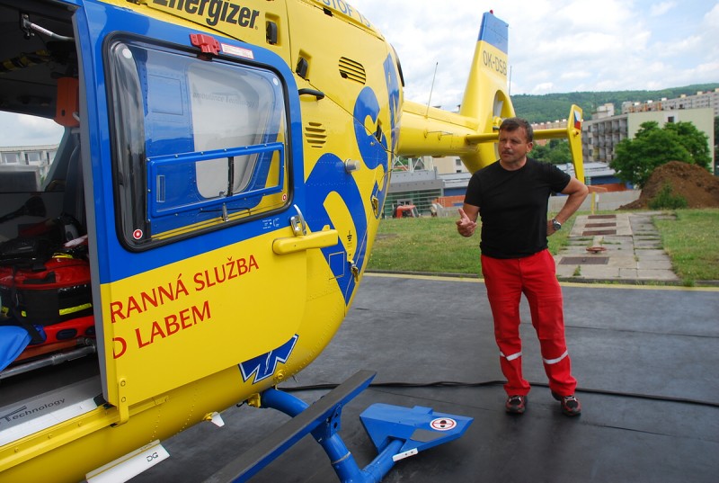 Exkurze na heliport