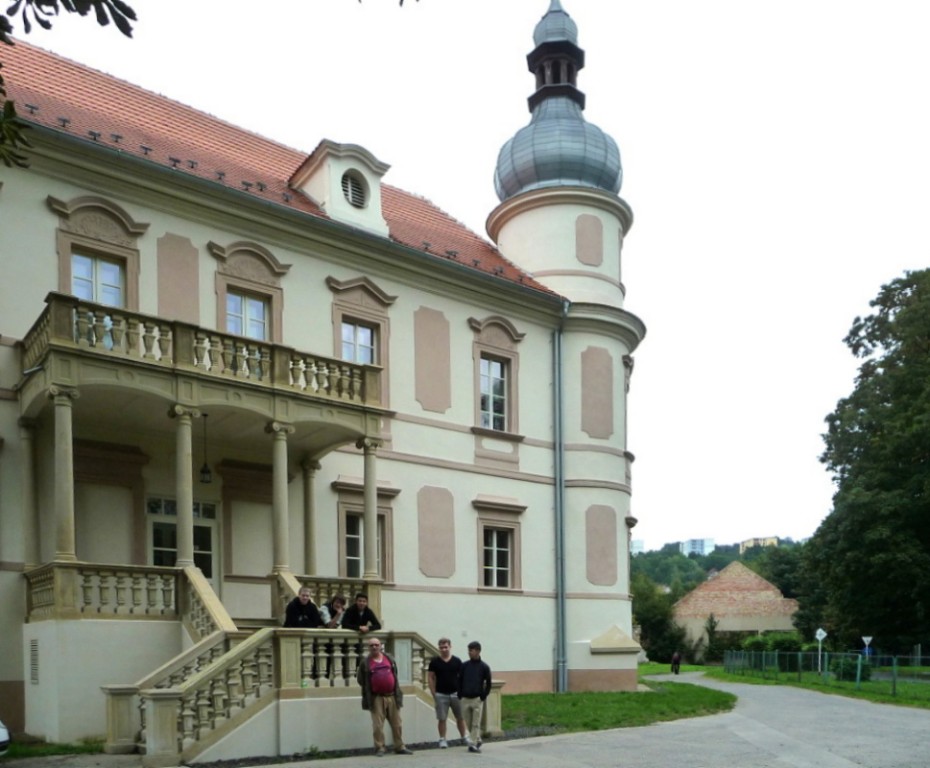 Návštěva zámku v Krásném Březně