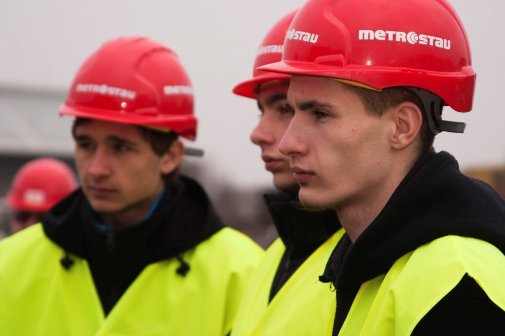 Školení smluvních žáků Metrostavu