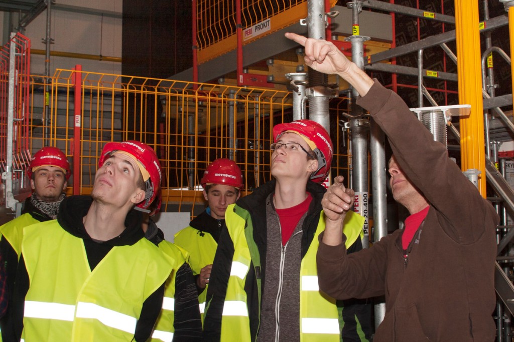 Školení smluvních žáků Metrostavu