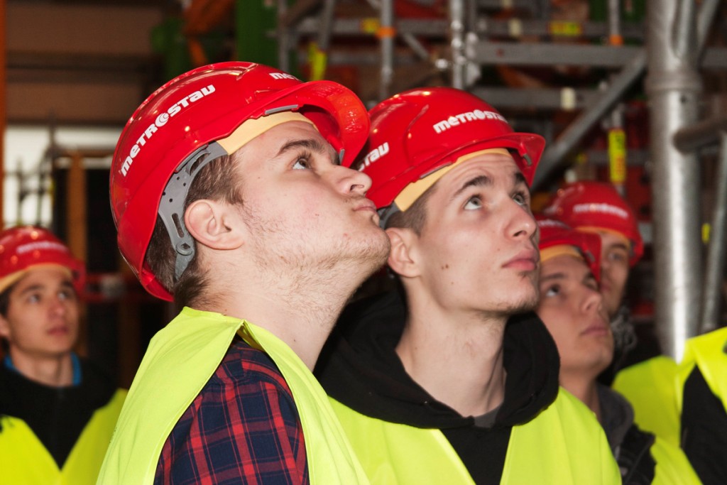 Školení smluvních žáků Metrostavu
