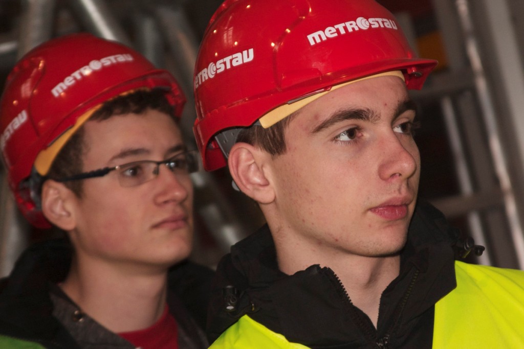 Školení smluvních žáků Metrostavu