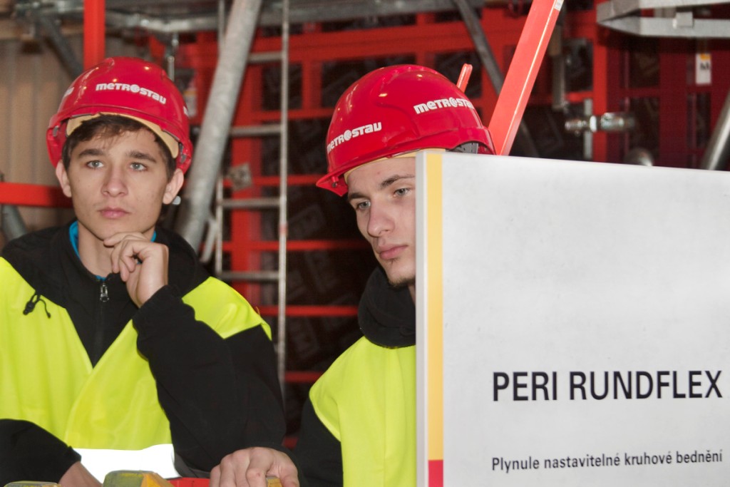 Školení smluvních žáků Metrostavu