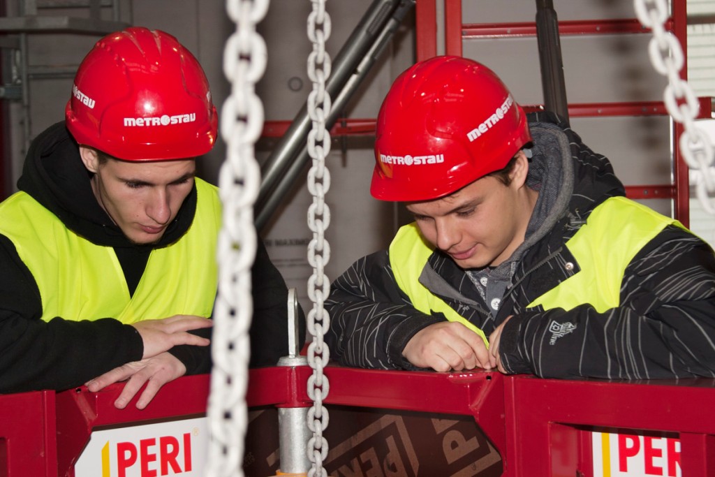 Školení smluvních žáků Metrostavu