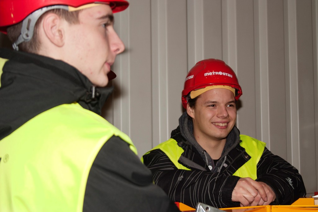 Školení smluvních žáků Metrostavu