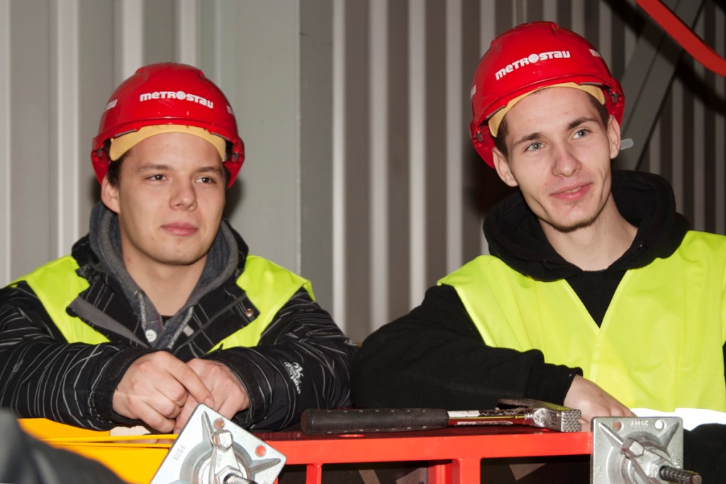 Školení smluvních žáků Metrostavu
