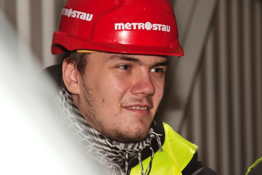 Školení smluvních žáků Metrostavu