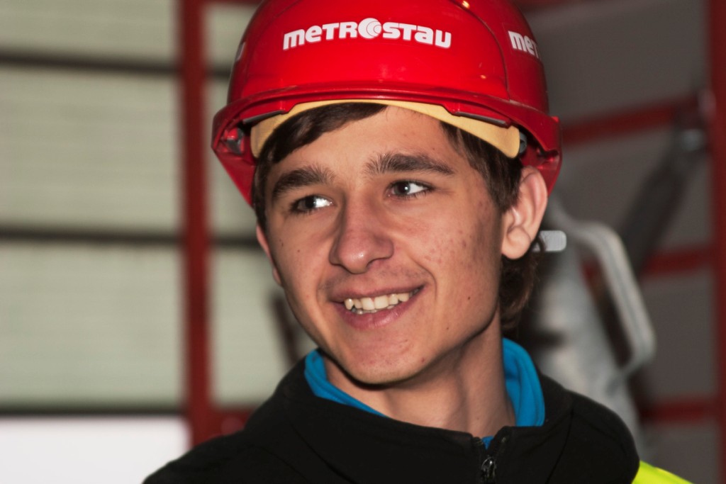 Školení smluvních žáků Metrostavu