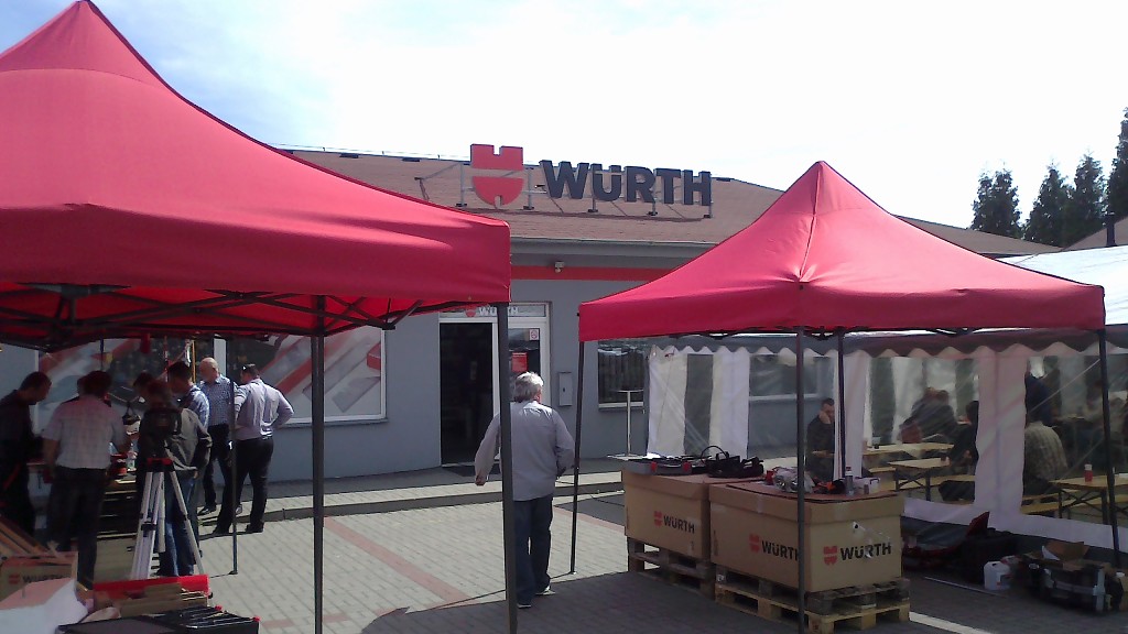Den otevřených dveří u firmy Würth