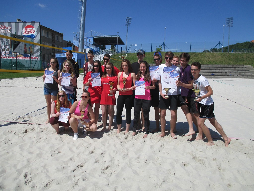 OF v beach voljbale SŠ
