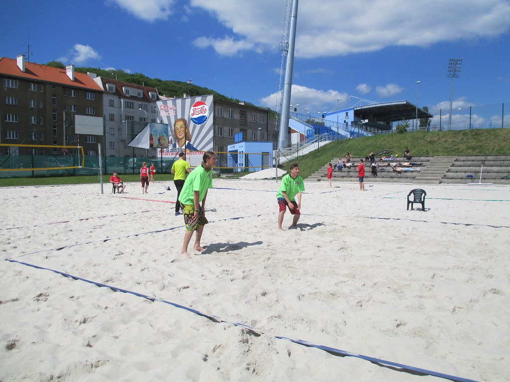OF v beach voljbale SŠ