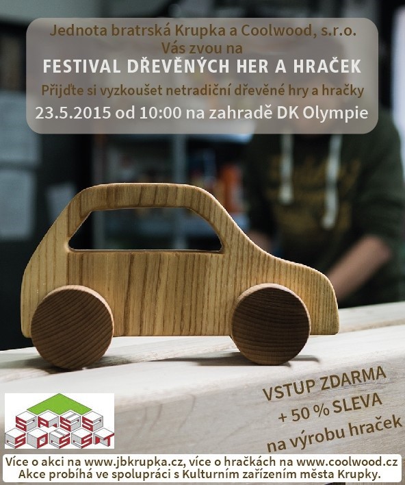 Festival dřevěných her a hraček