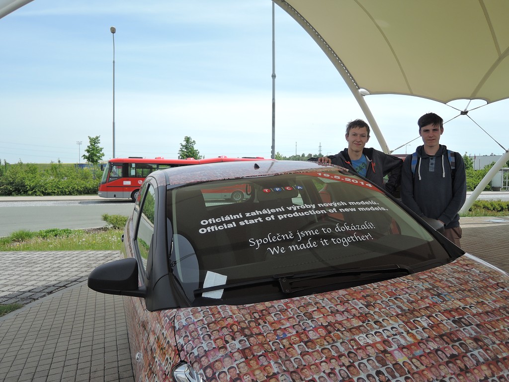 Exkurze v TPCA Kolín s prohlídkou města