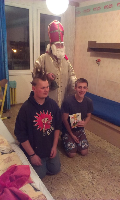 Mikuláš na Domově mládeže