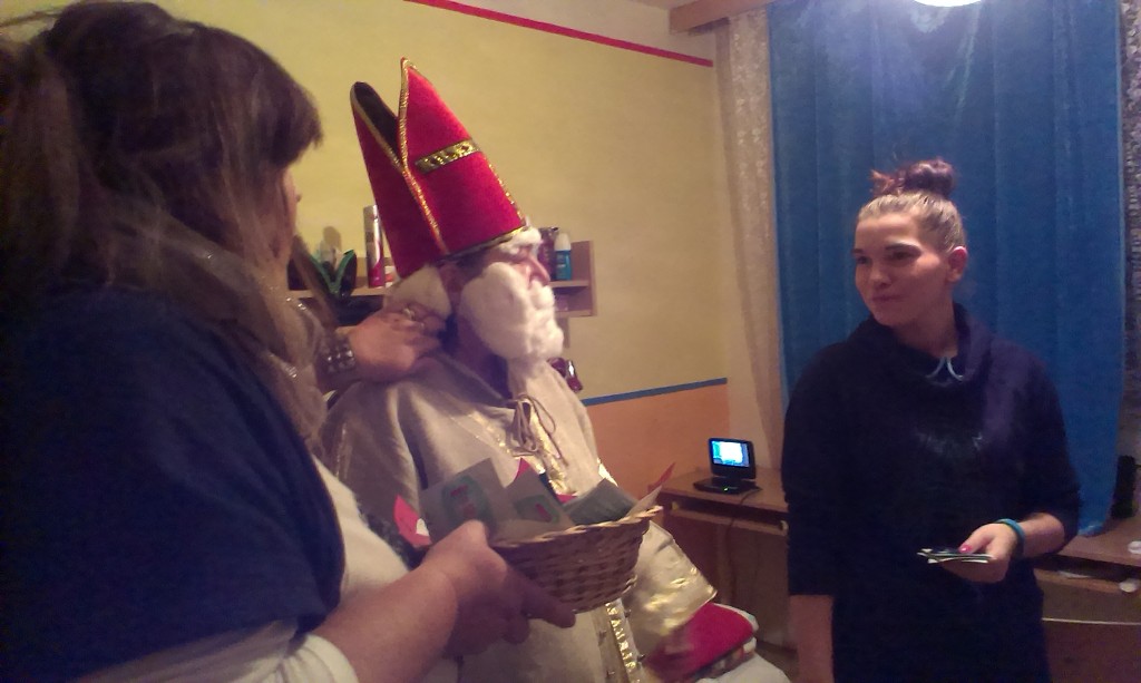 Mikuláš na Domově mládeže