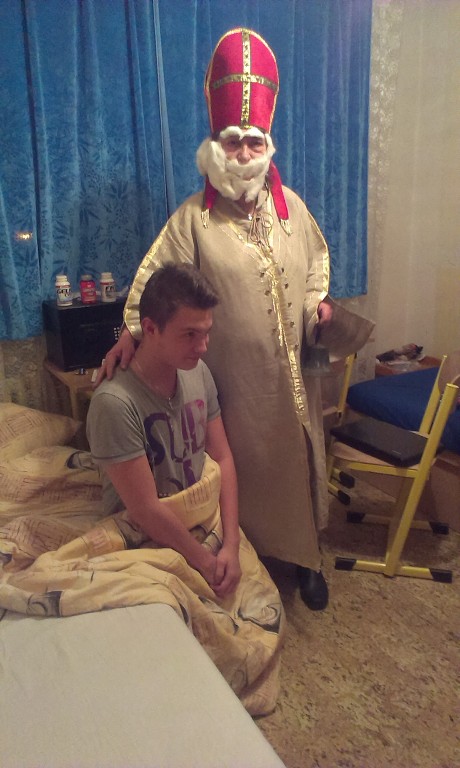 Mikuláš na Domově mládeže