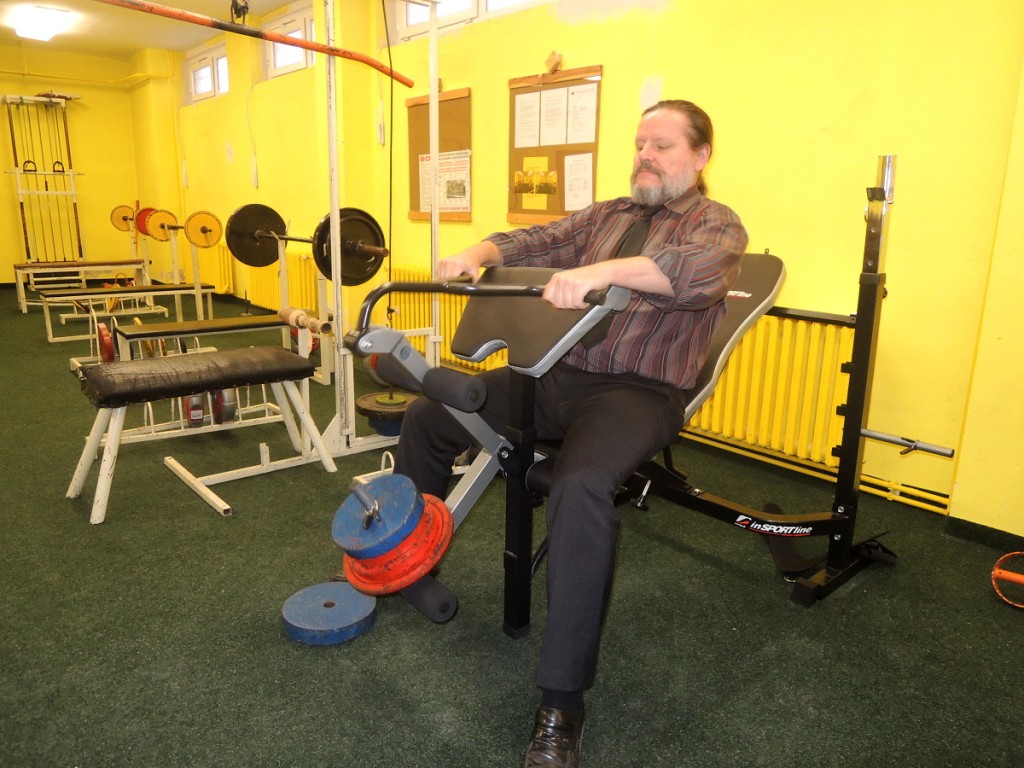 Nové vybavení posilovny