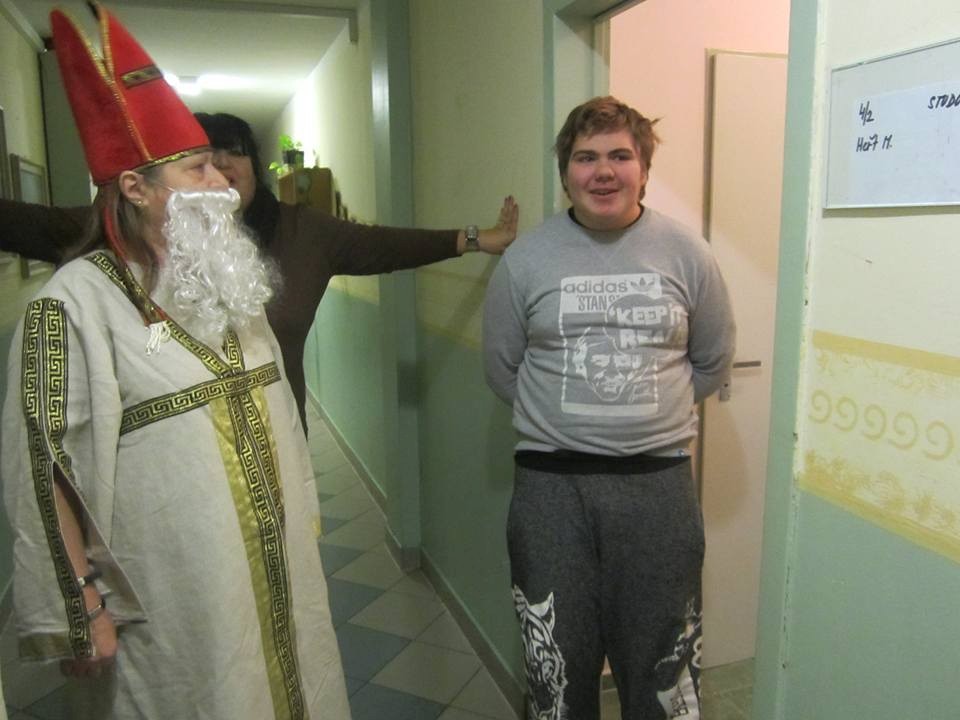 Mikuláš na domově mládeže